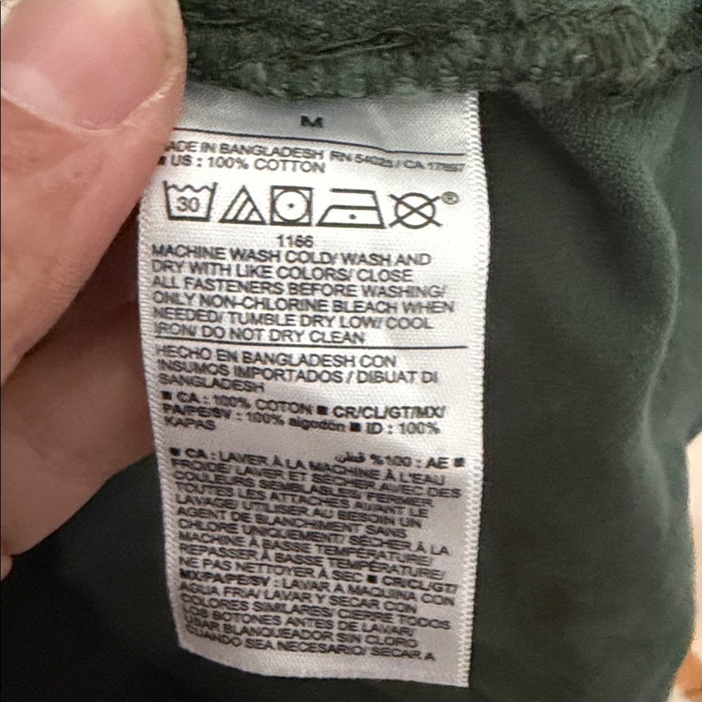 Old Navy Green Utility Denim Jacket - Picture 3 of 4